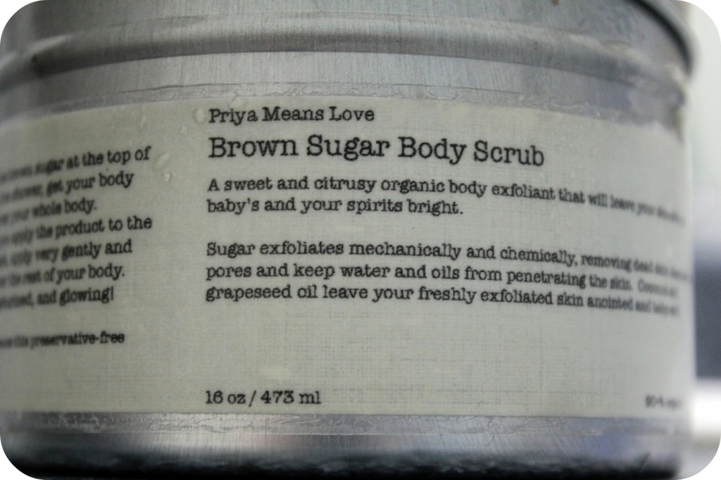 Priya Means Love: A Natural, Organic & Heavenly Scrub