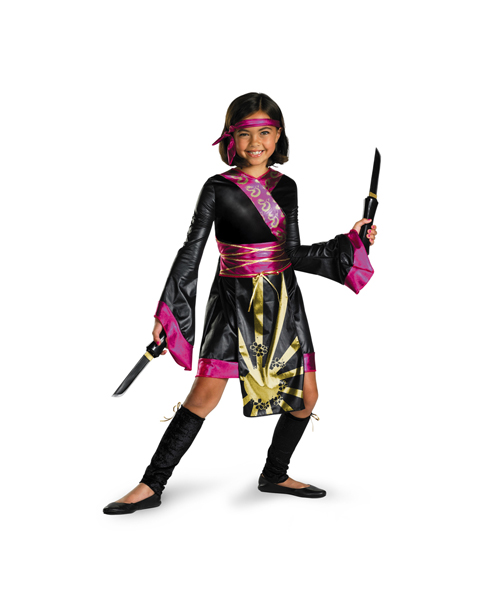 Pink Ninja Girls Costume: CostumeDiscounters.com Review!