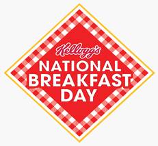 Kellogg's National Breakfast Day logo.