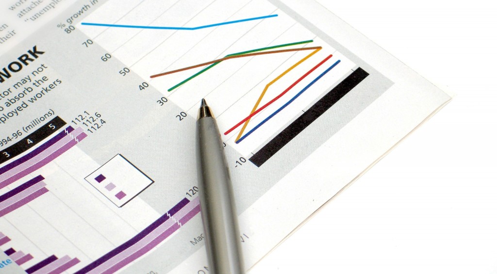 A graph showing mortgage rates.