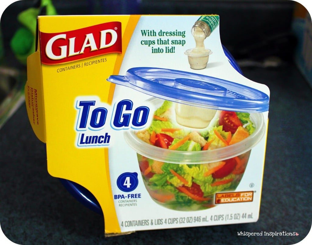 GLAD to Go: Lunch Containers Review - Whispered Inspirations