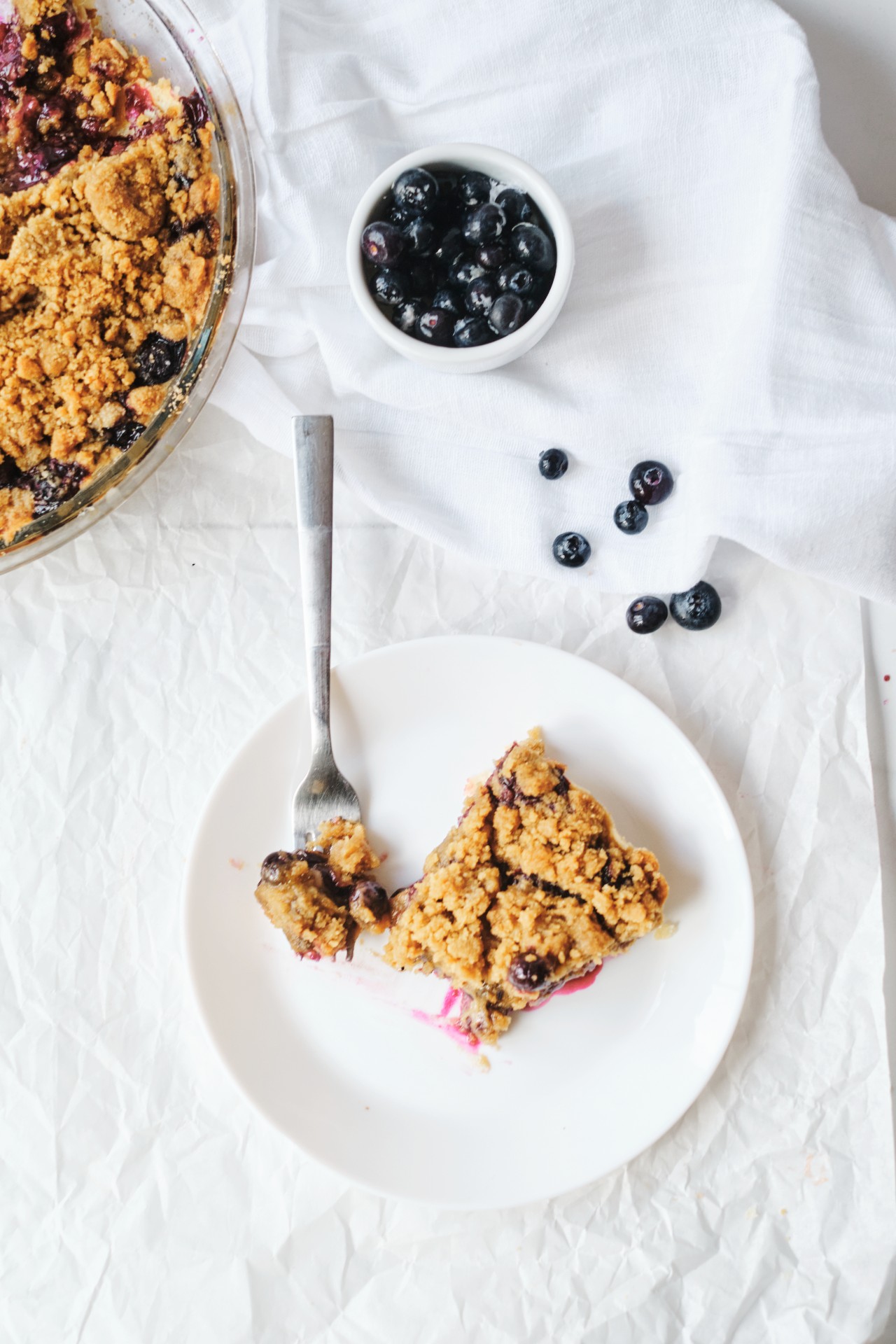 Blueberry Crumble Pie Recipe