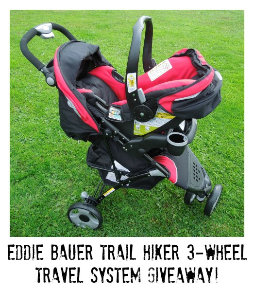 Eddie Bauer Trail Hiker, 3 Wheel Travel System (car seat/stroller)  Review-Giveway! - The Mommyhood Chronicles