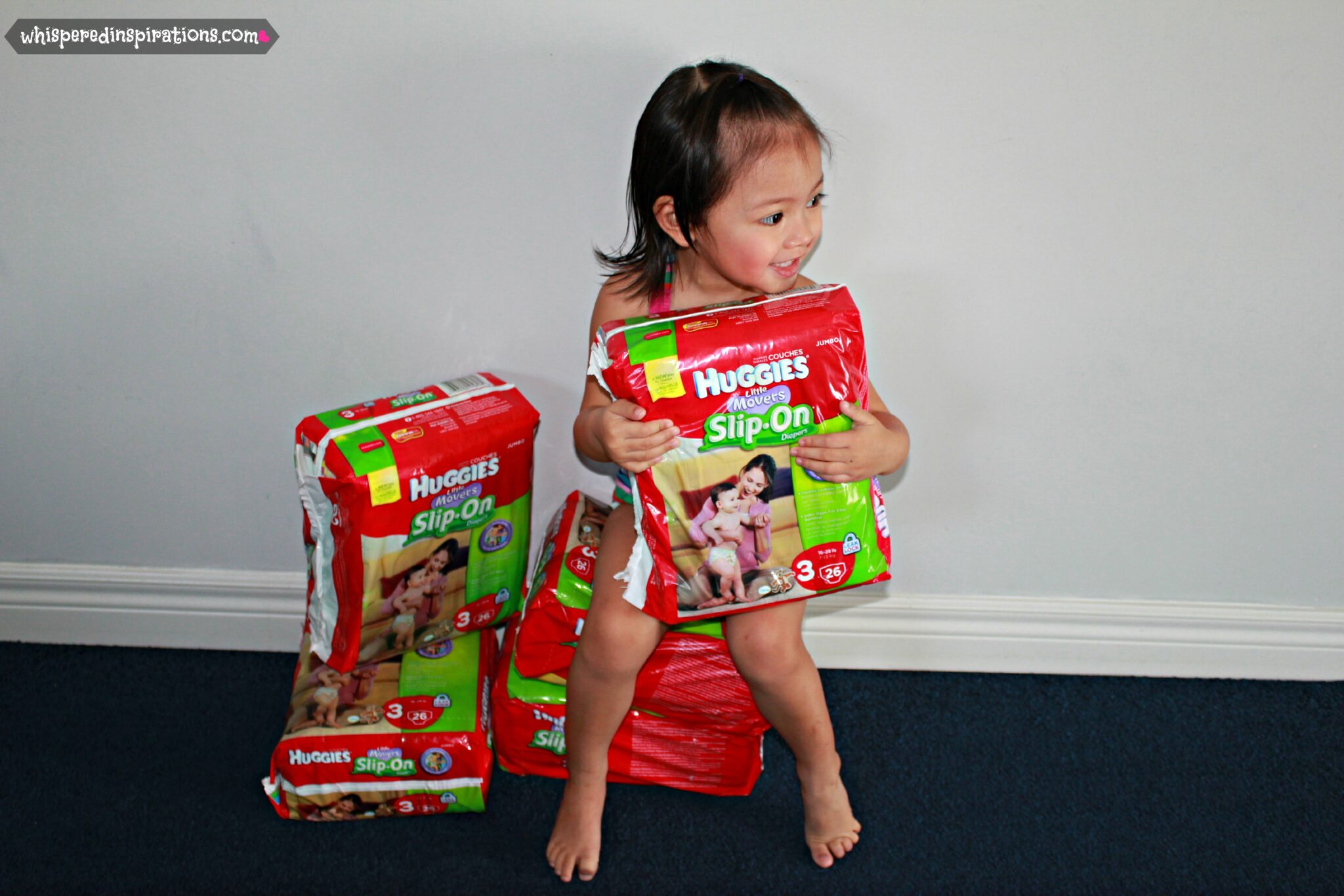 Huggies Little Movers Slip-On Diapers: Your Standing Baby Deserves an Outstanding Fit! #FirstFitw