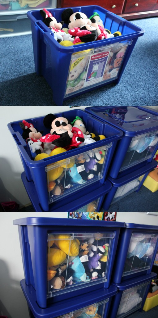 Easy Toy Storage with Rubbermaid All Access Organizers