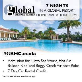 Global Home Resorts Giveaway