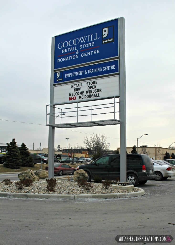 Goodwill Donation Centre In Windsor The New Goodwill Store At 1643 Mcdougall Windsor Whispered Inspirations