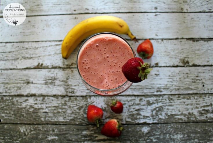 Frullo Strawberry and Banana Smoothie