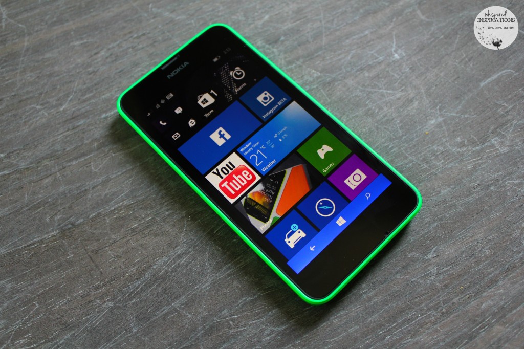 lumia 635 shell blue