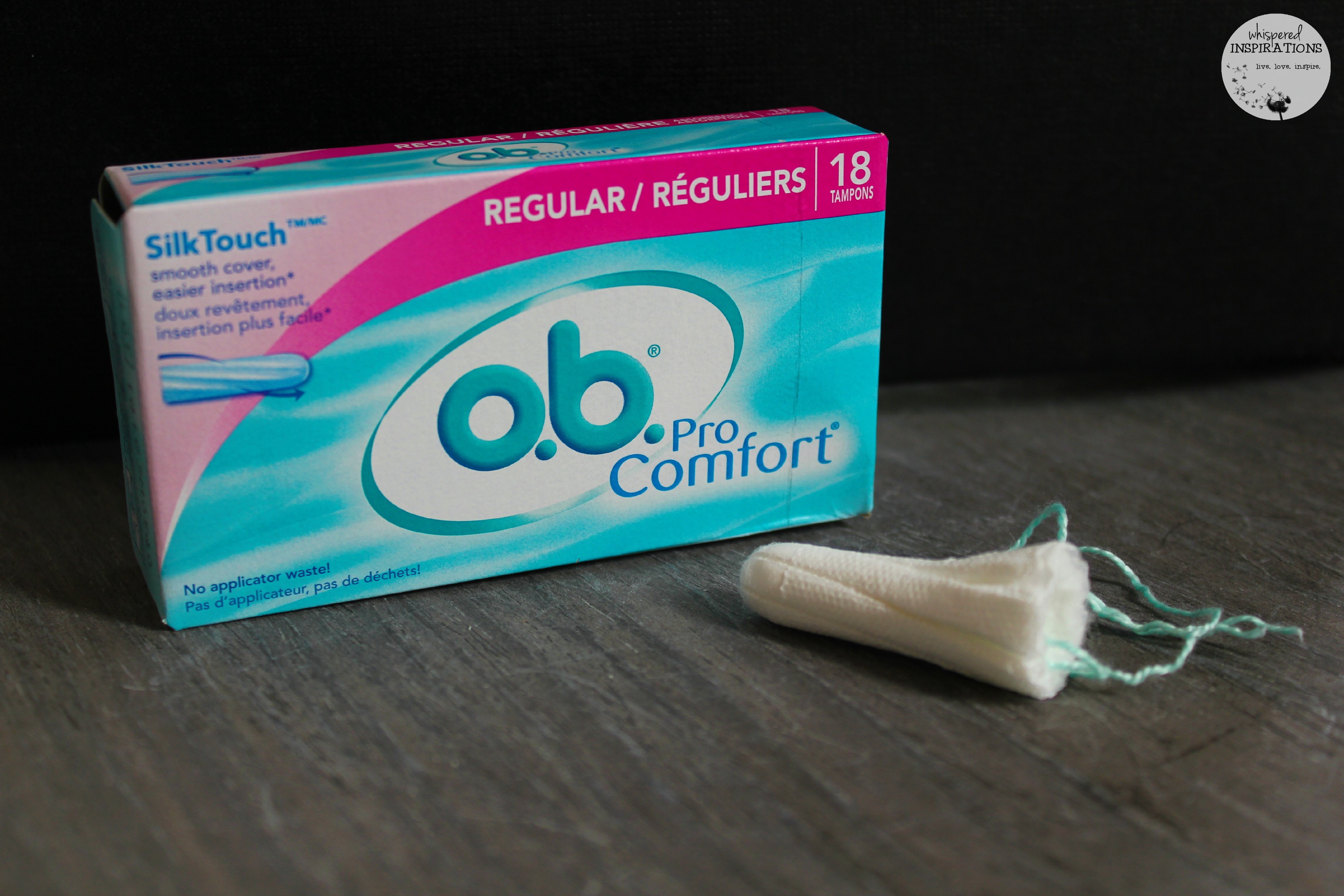 kød Sinis enestående o.b. Pro Comfort Tampons: I'm Giving Them One Period. Period. Here's Why  You Should Too. #GiveUsOnePeriod - Whispered Inspirations