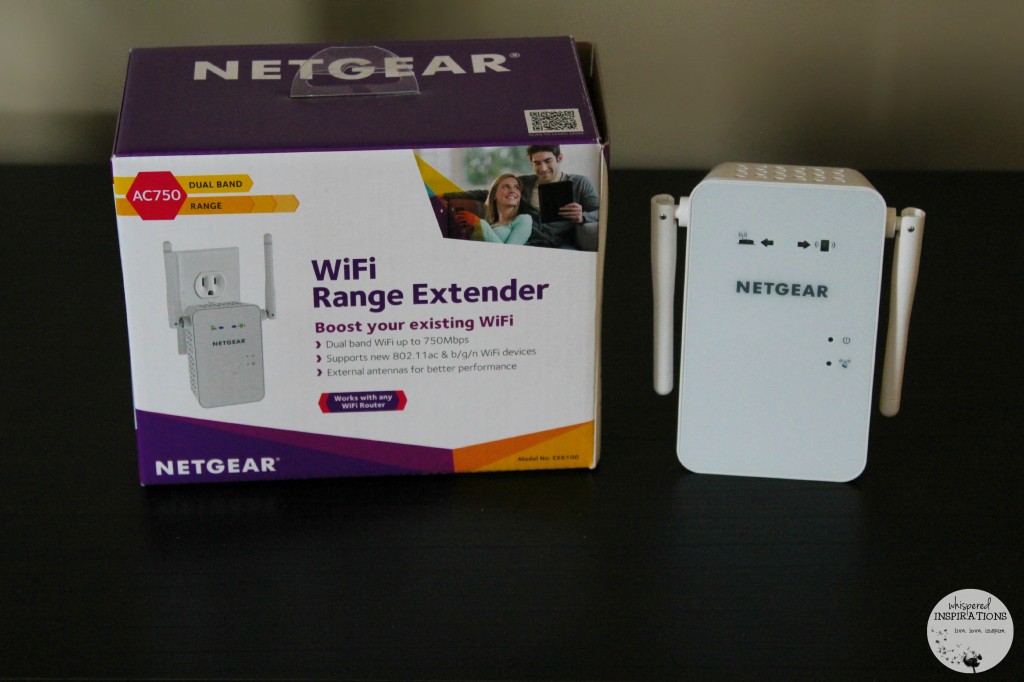 Netgear® EX6100 AC750 Dual Band 2.4/5GHz Wireless-AC 802.11 a/b/g/n/ac WiFi  Range Extender