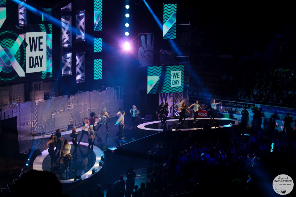 We Day stage in 2014. This article covers We Day Waterloo 2014.