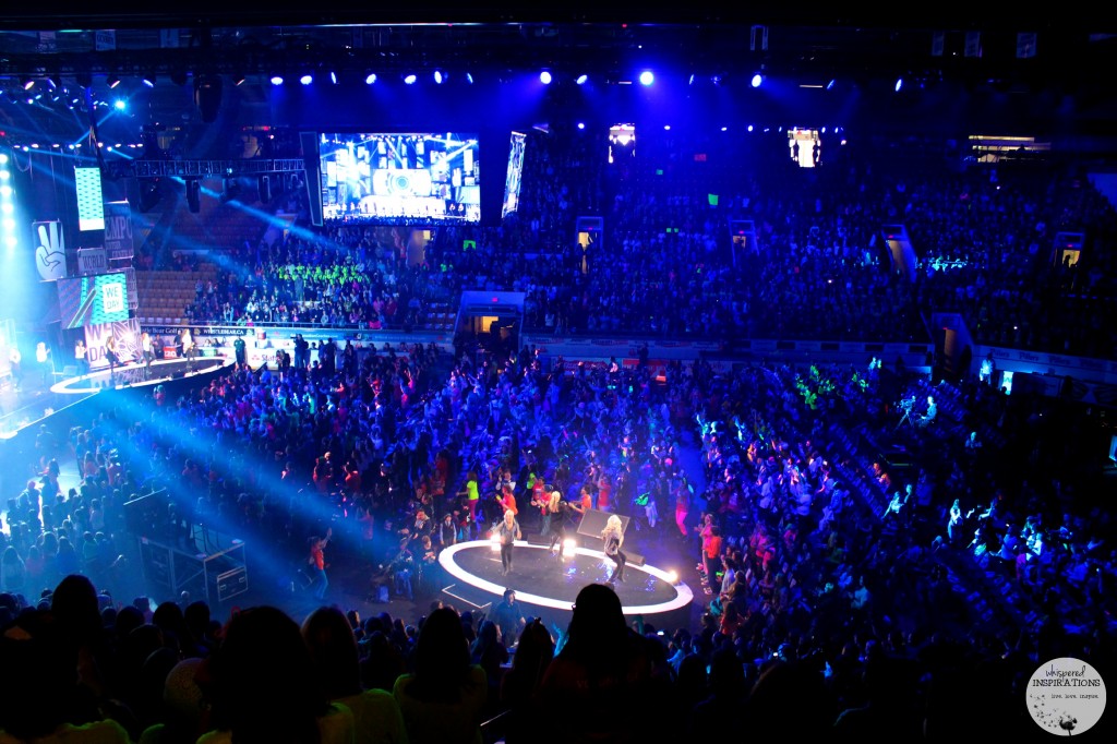 Full stadium at We Day Waterloo 2014.
