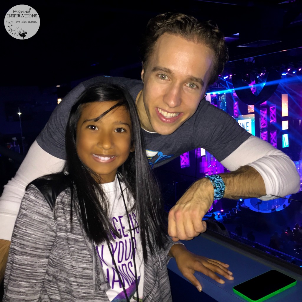 Gabby Polanco and Craig Keilburger at We Day Waterloo 2014.