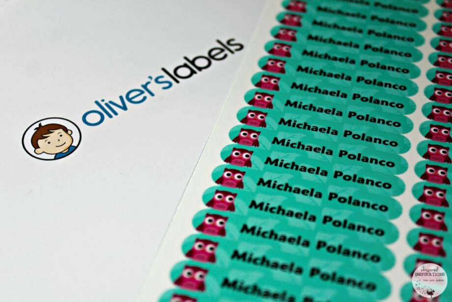 Oliver's Labels Mini Labels, Bag Tags, Wall DecalsOh My! Get