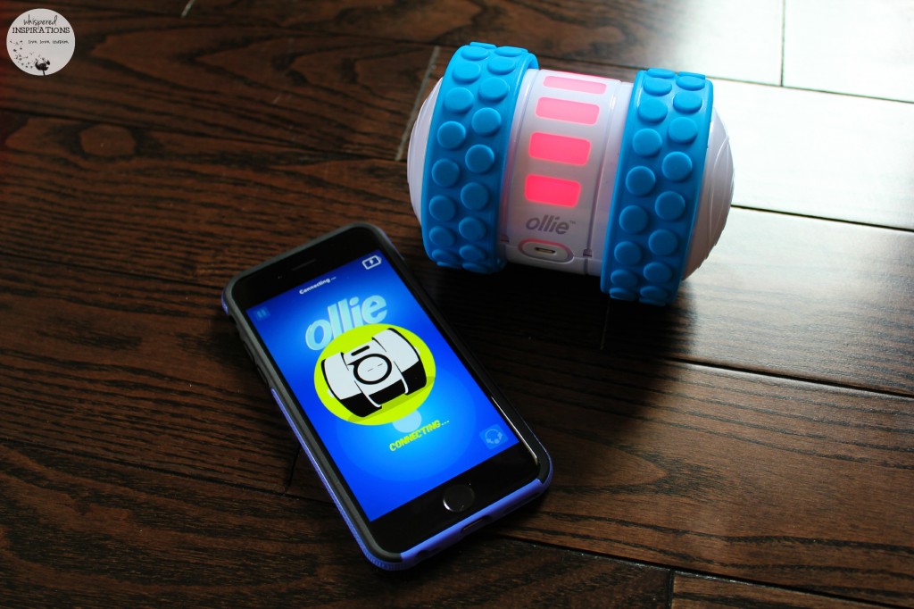 OLLIE THE APP-CONTROLLED ROBOT DRIVEN BY ADRENALINE