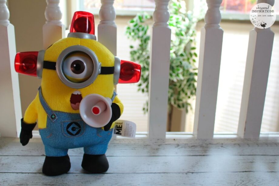 fireman minion toy