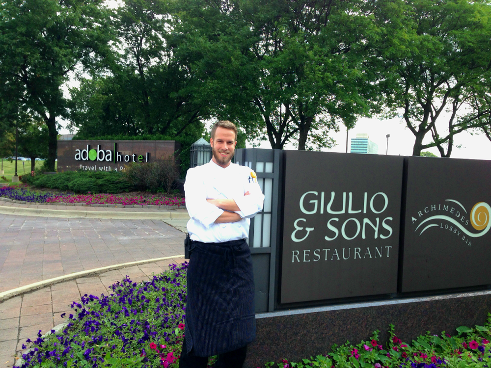 Giulio and Sons Restaurant at adoba Hotel in Dearborn, MI. #EcoTravelwithadoba