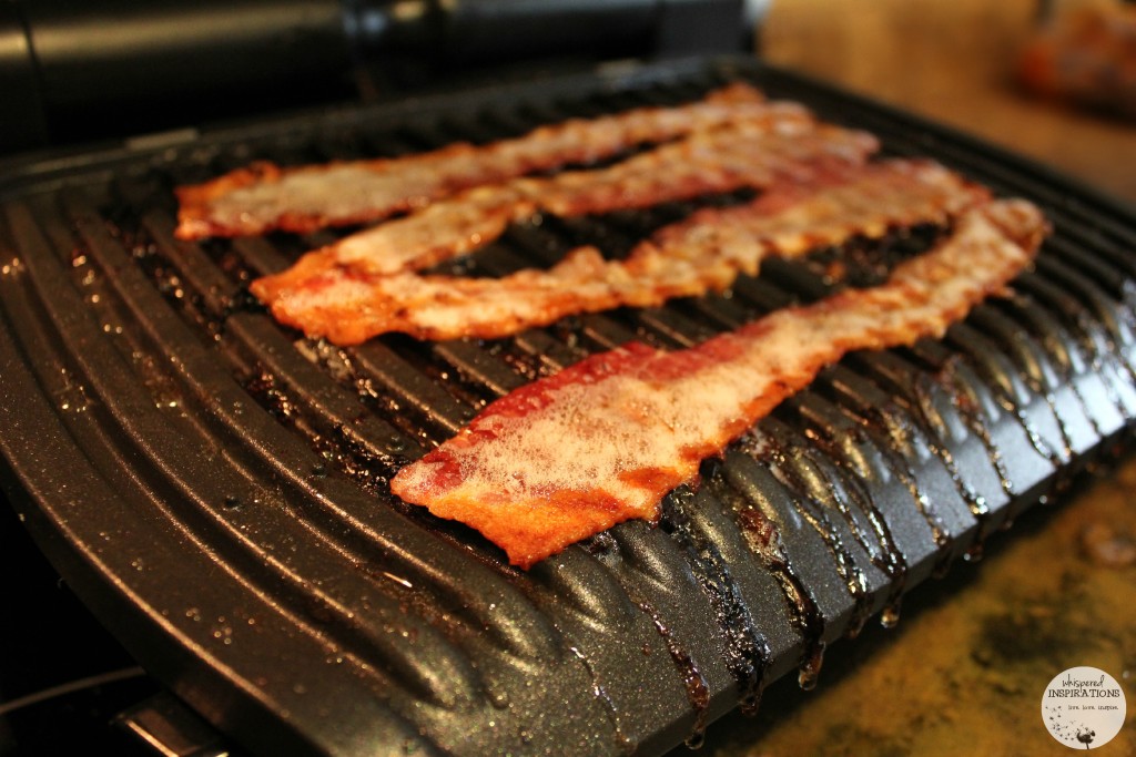 Bacon grilling on the T-fal Optigrill.