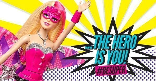 Barbie Be Super Empowering Girls to Tap Into Their Inner Super Heroes To Be Super Everyday. BeSuper Whispered Inspirations