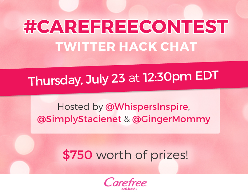 RSVP for the Carefree Hacks Twitter Party & Make Life Easy & Be Entered to WIN Prizes! #CarefreeContest