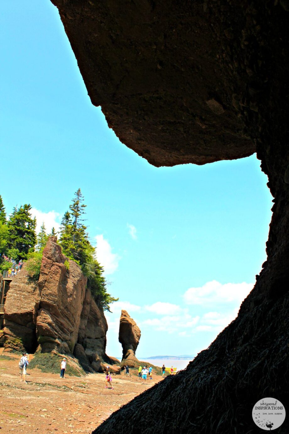 Explore New Brunswick: Hopewell Rocks in Hopewell Cape on the Coast of ...