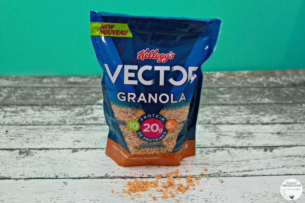 NEW Kellogg’s Vector Granola: Fuel Your Summer & Prepare for Back to School Season, Plus Enter to WIN a Prize Pack Too!