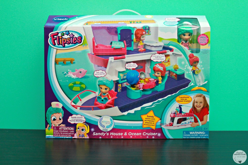 vtech flipsies sandy's house & yacht