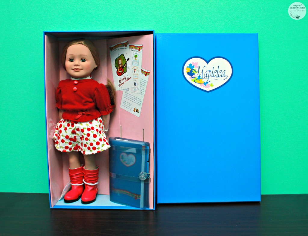 Maplelea Girls Meet Leonie the Hockey Music Loving Doll Canadian Dolls for Canadian Girls Giveaway Whispered Inspirations