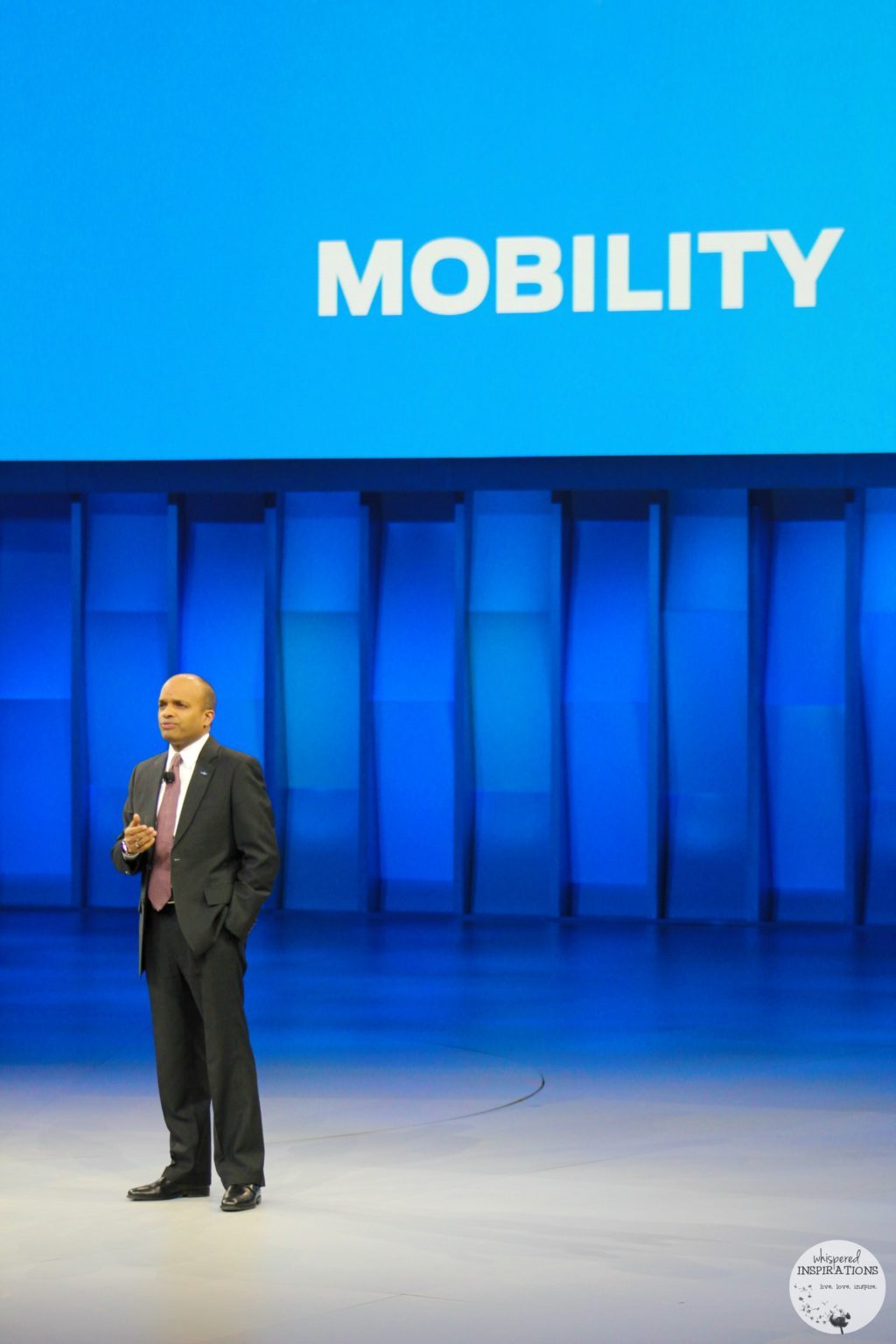 Raj Nair speaking about mobility and Ford's plans.