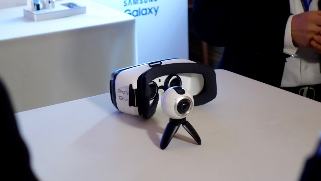 Samsung’s newest gadget releases: The Gear 360 and Gear VR (Image source: TechStage via Flickr Creative Commons)