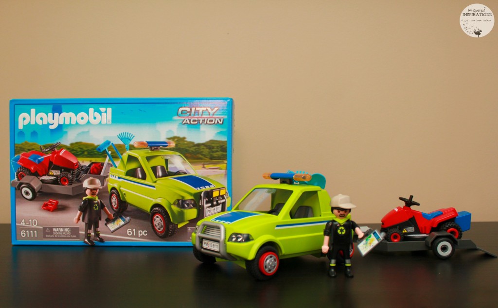 Playmobil landscaper with lawn 2024 mower