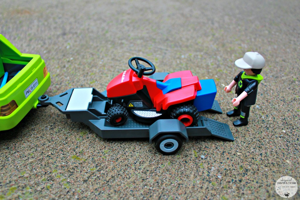 Playmobil lawn hot sale mower