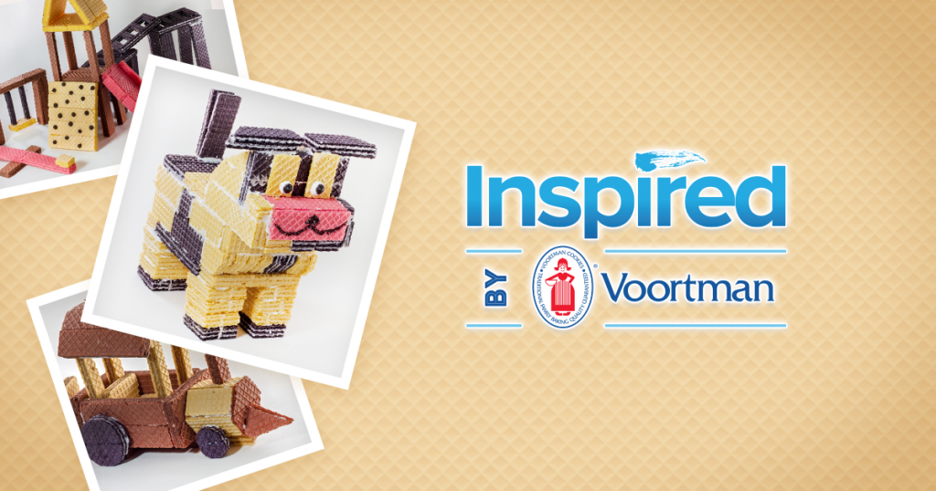 Inspired by Voortman Contest banner showing cute and yummy creations made with Voortman cookies. 