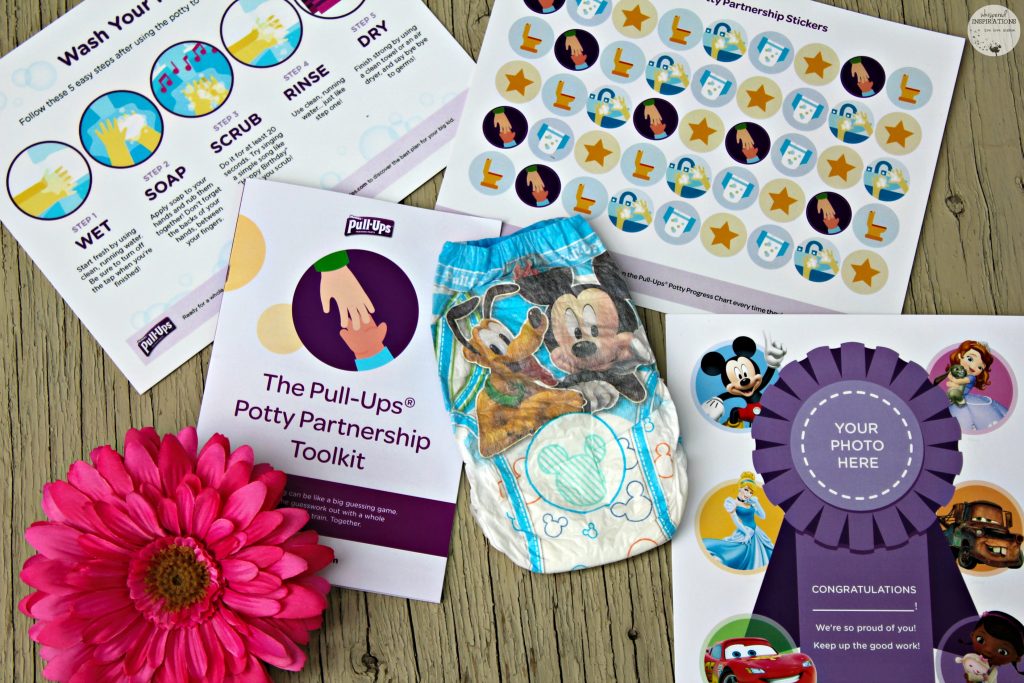 Potty Training Tips + Pull-Ups Potty Partnership Tool Kit Giveaway!