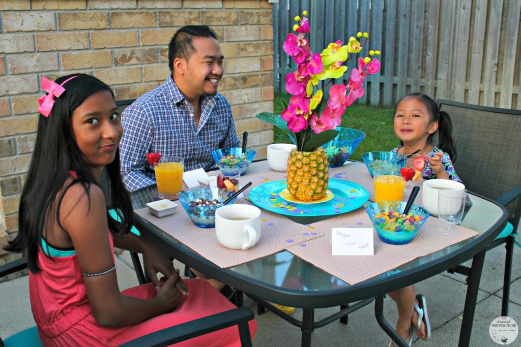 Have a Summer Patio Brunch à La Sally's Cereal with FREE Menu & Place