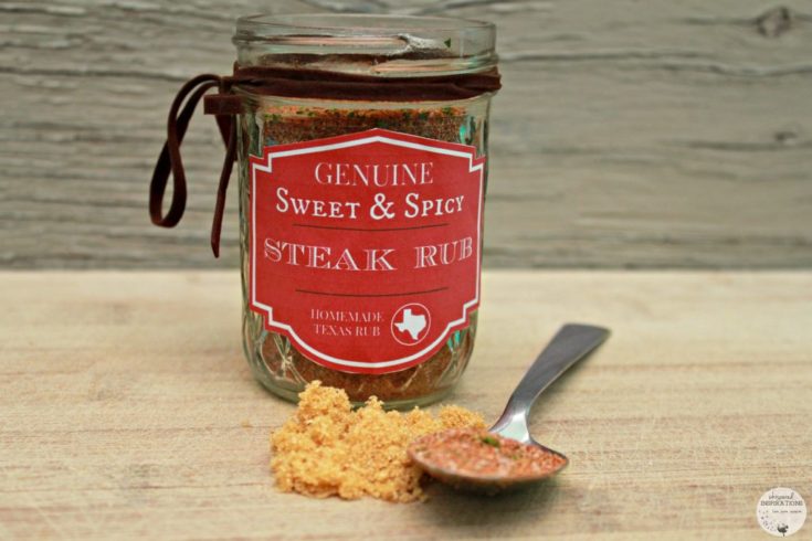 Sweet & Spicy Steak Rub