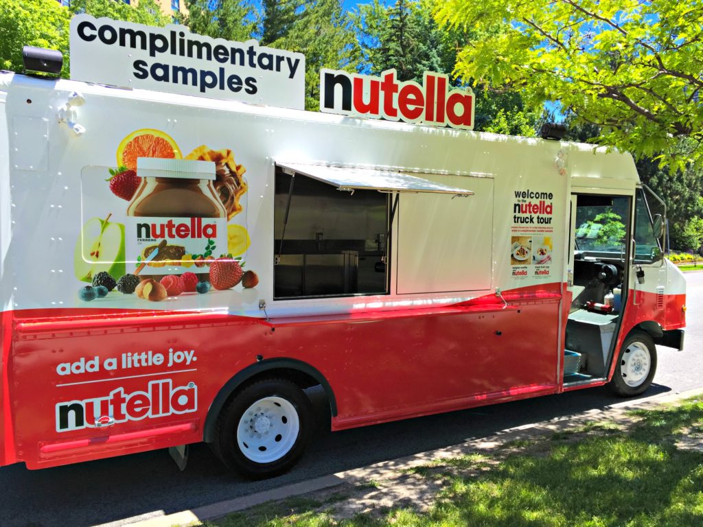 Add a Little Joy to Your Summer: The Nutella Truck Tour is Back! #AddALittleJoy