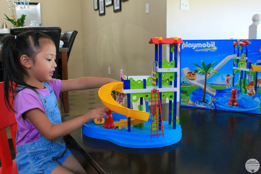 PLAYMOBIL Water Park with Slides + Giveaway!