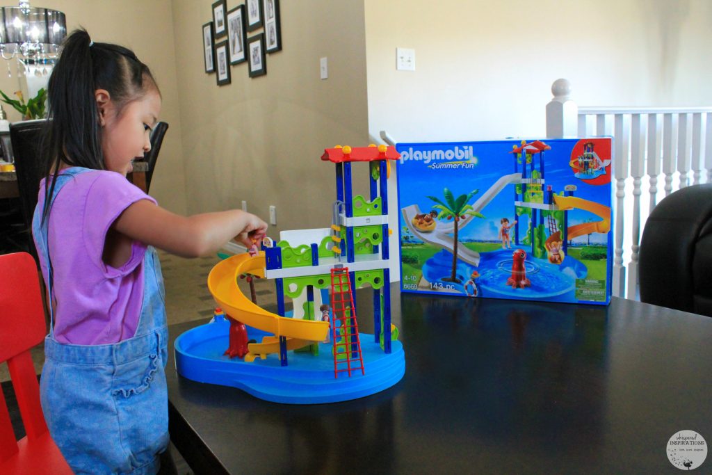 PLAYMOBIL Water Park with Slides + Giveaway!