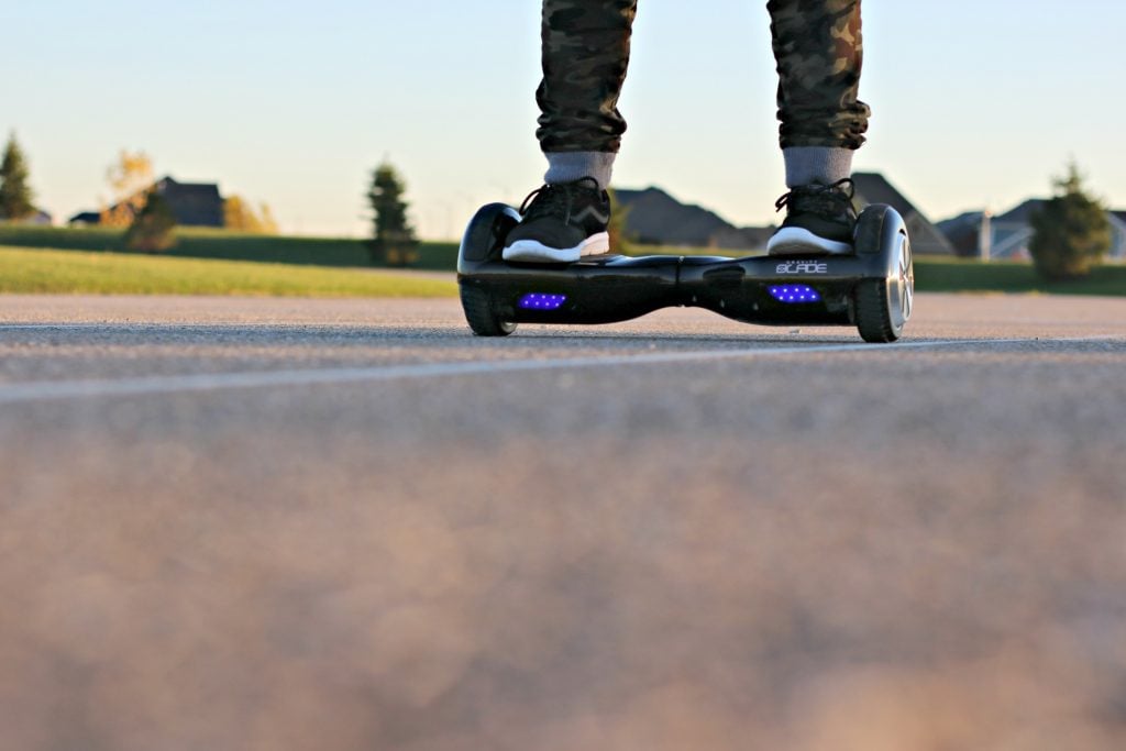 Glide Effortlessly & Up Your Outdoor Play Game with Showcase's Gravity Blade Hoverboard! #tech