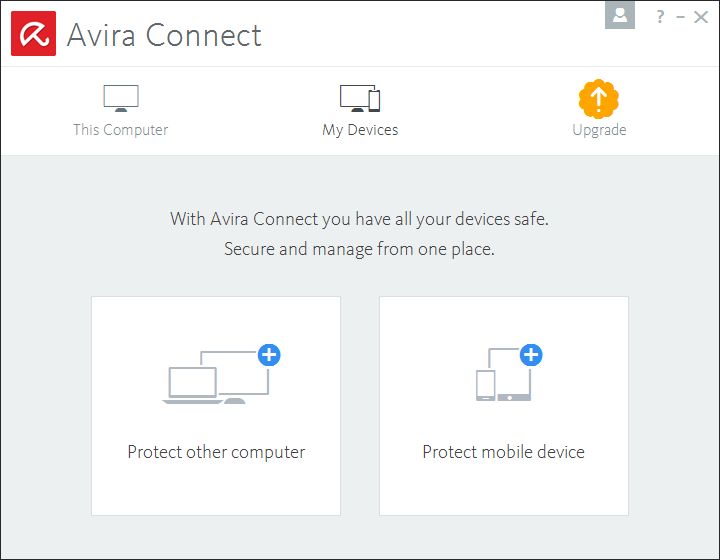 Avira Connect My Devices