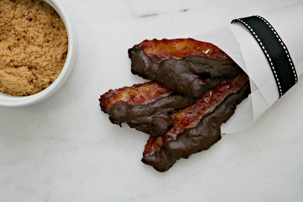 Easy Maple-Candied Chocolate Bacon Recipe!
