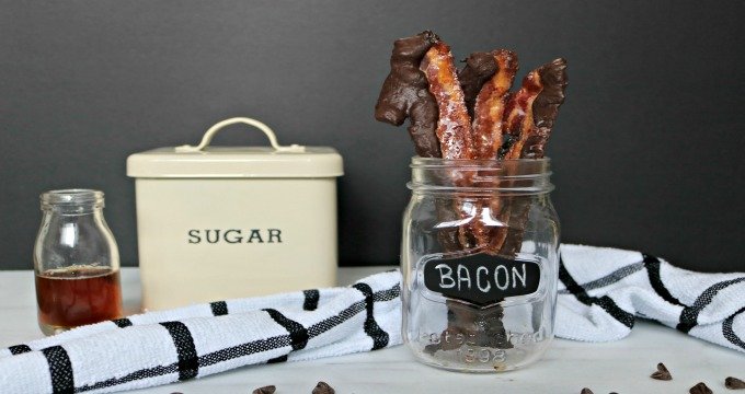 Easy Maple-Candied Chocolate Bacon Recipe