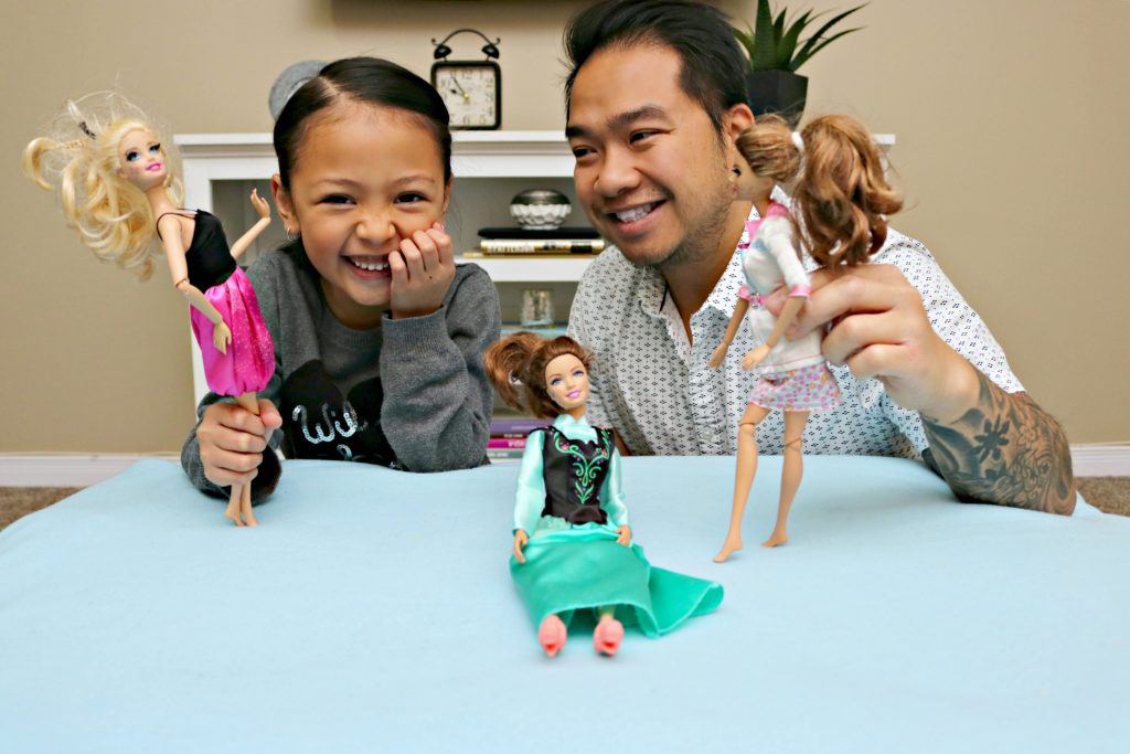 Participate in the Dads Who Play Barbie Challenge & You Could Win $25,000! #DadsWhoPlayBarbie