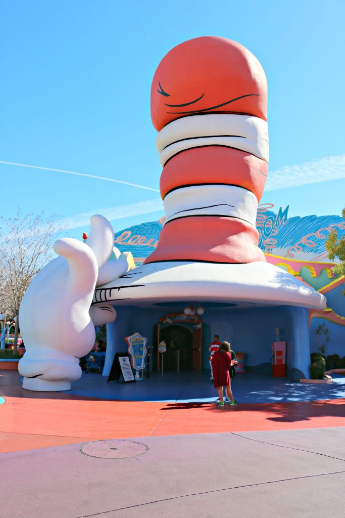 The Cat in the Hat a large scale in building form. 