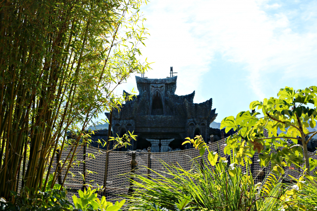 The King Kong ride at Universal Studios. 