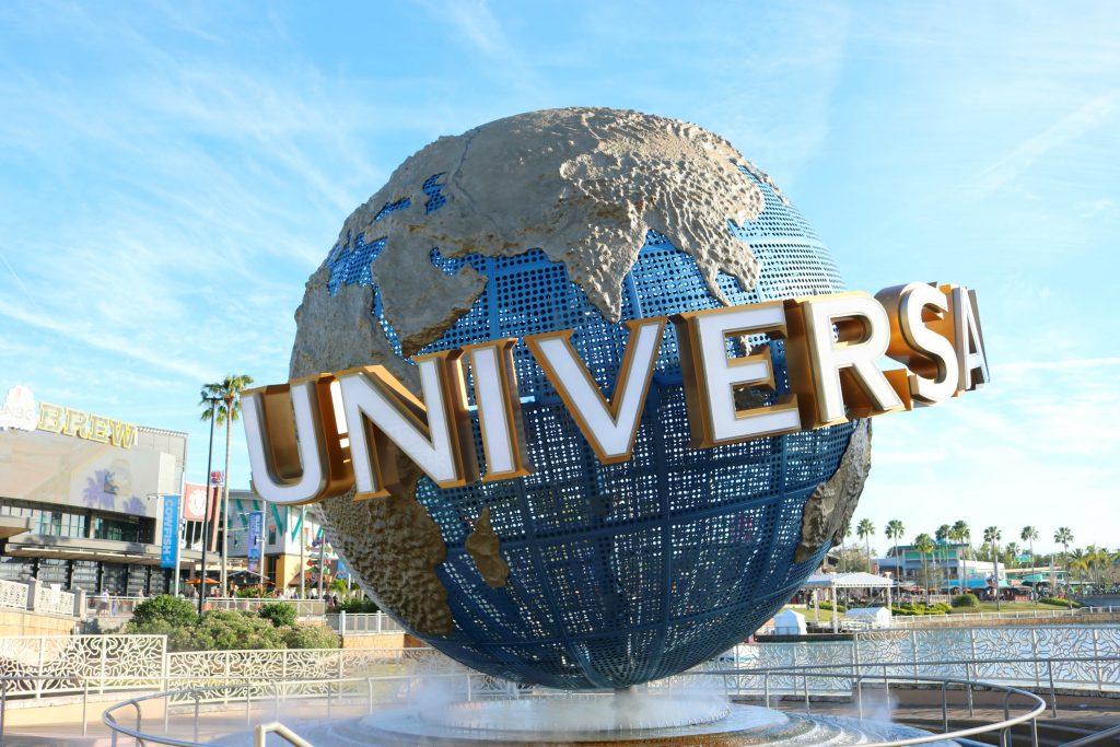The famous Universal Studios globe. 
