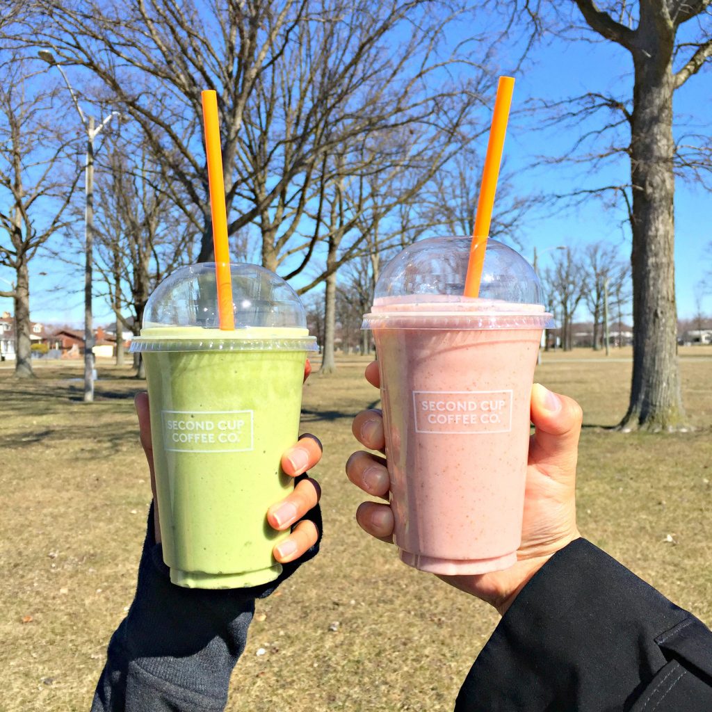 Stay on Track with the Second Cup Almond Date Smoothie & Better for You Menu!