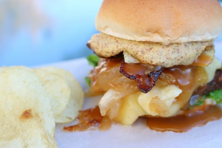 Quebec Maple Bacon Poutine Burger